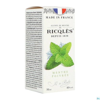 Alcol alla menta forte 80% 50ml