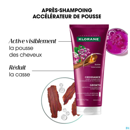 Klorane Après Shampooing Croissance à la Quinine 200 mL