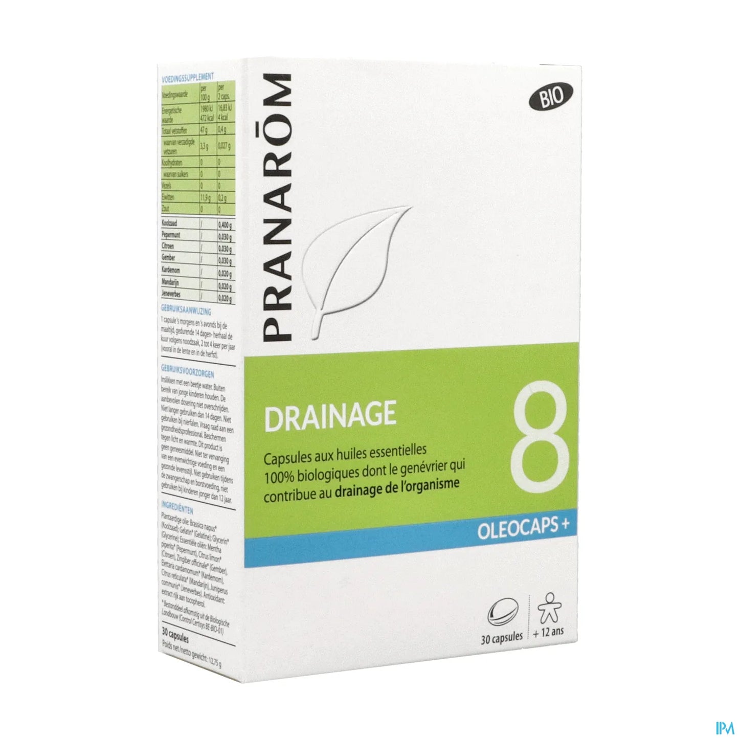Oléocaps+ 8 Drenaggio Scatola da 30 Capsule