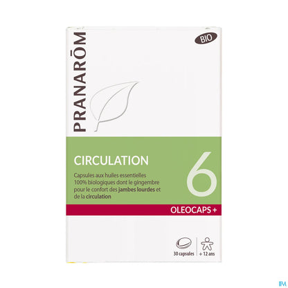 Oleocaps 6 Circulation Bio 30 Capsules