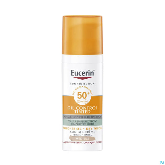 Sun Oil Control SPF 50+ Tinted Dry Touch Gel Cream 50ml