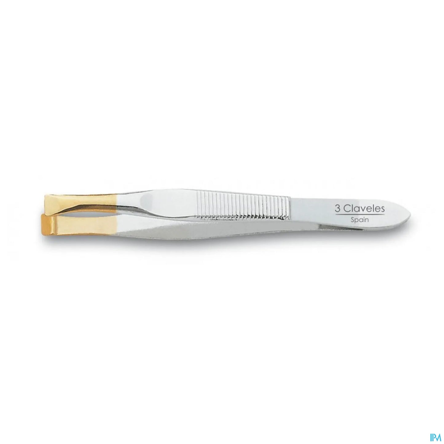 Steel Tweezers Straight Wide 8cm