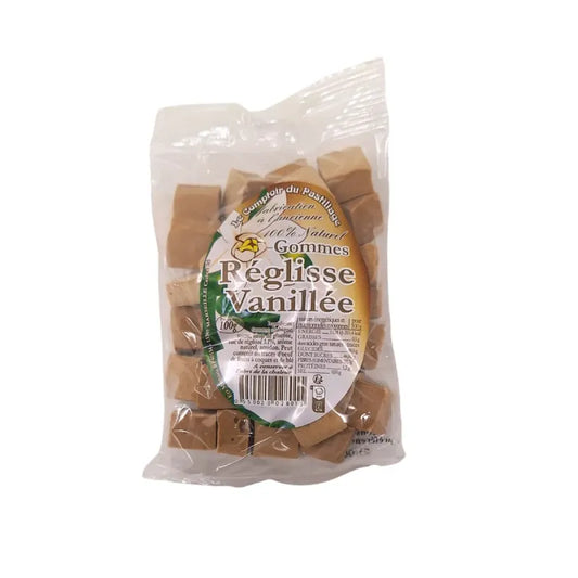 Gomme di liquirizia alla vaniglia 100 g