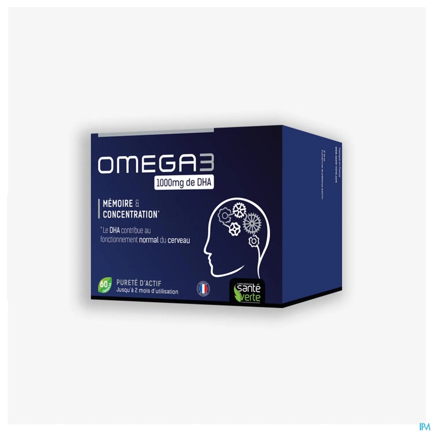 Omega 3 1000 mg DHA 60 Capsules
