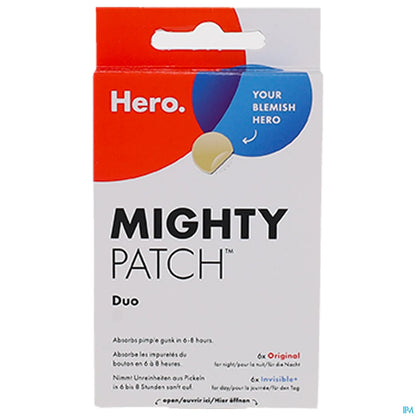 Mighty Patch Duo Anti-Acne 12 cerotti idrocolloidali