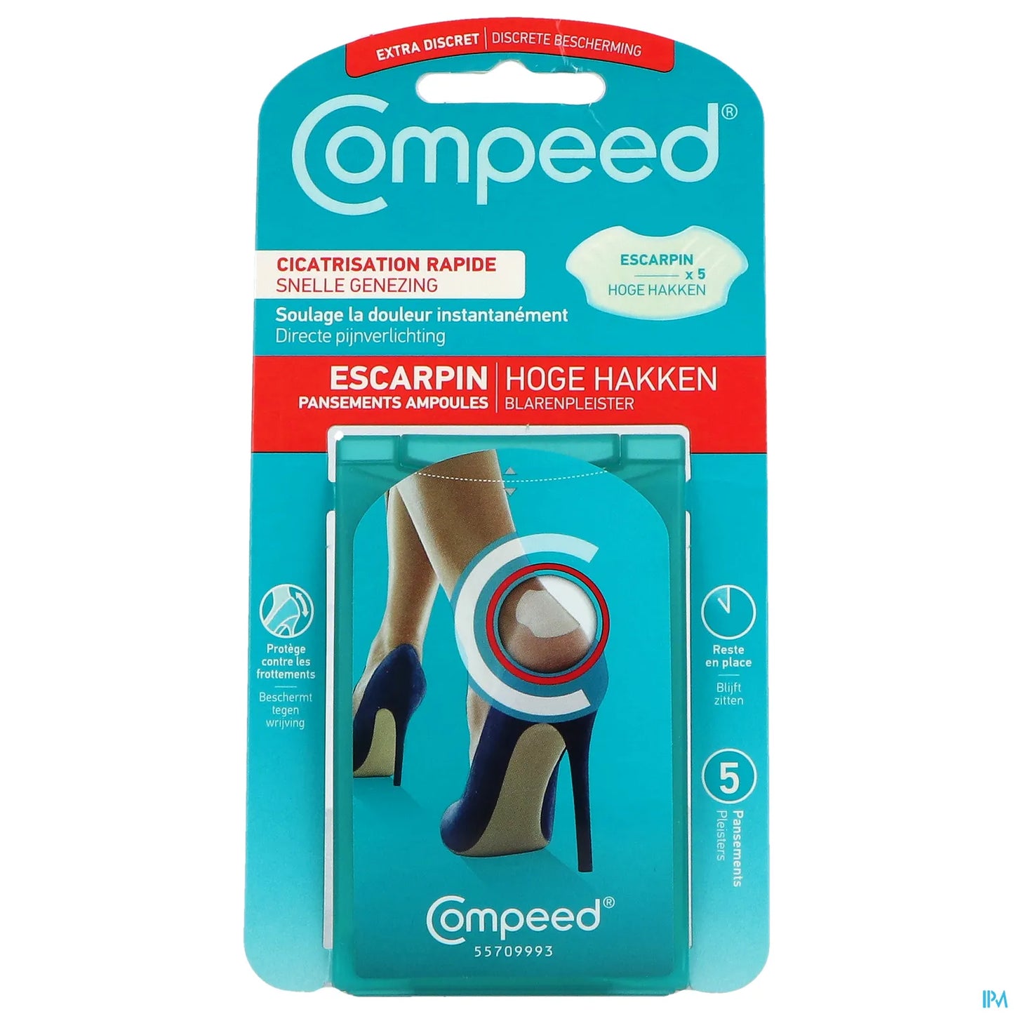 5 medicazioni per vesciche con pompa 4,2 x 6,8 cm