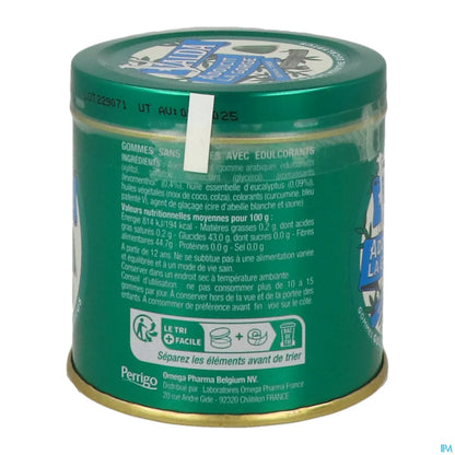 Gomme da masticare senza zucchero Valda al gusto di menta ed eucalipto 140 g
