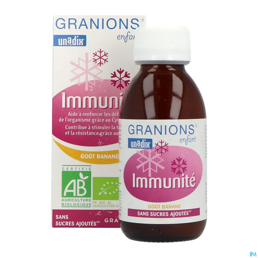 Banana per l'immunità infantile 125 ml