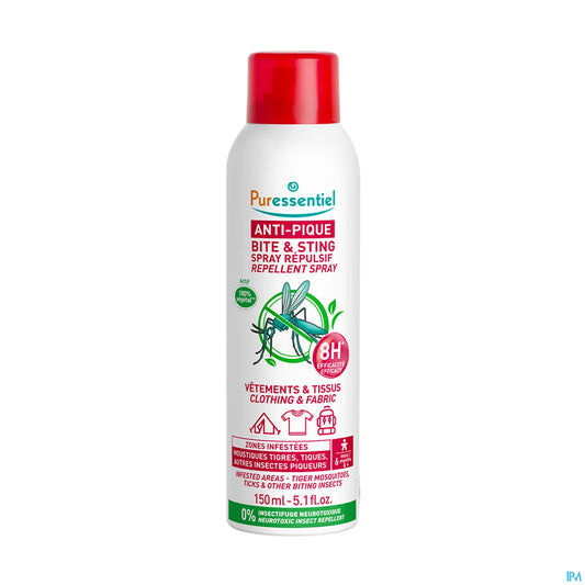 Spray repellente anti-morso per vestiti e tessuti 150 ml