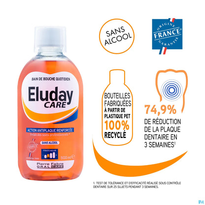 Pierre Fabre Oral Care Eluday Care 500ml Collutorio Soluzione