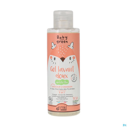 Green Nature Baby Green Gel Lavant Doux Bio 100 ml