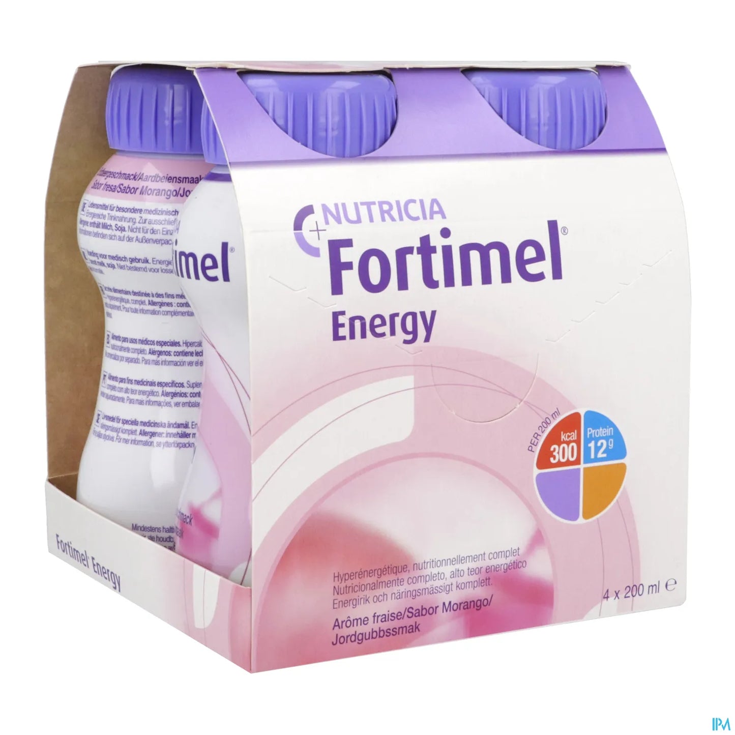 Fortimel 1,5 kcal Fraise 4 x 200 mL
