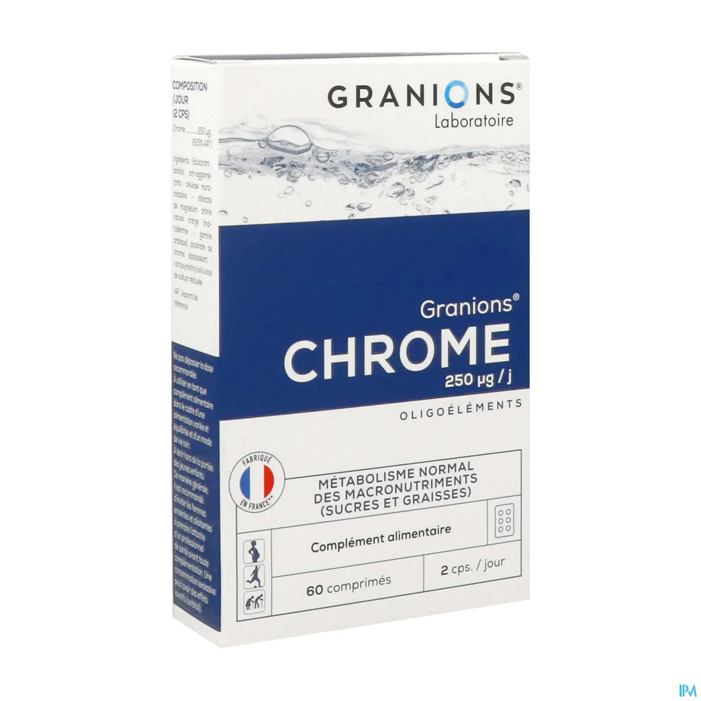 Chrome 250 µg 60 Comprimés