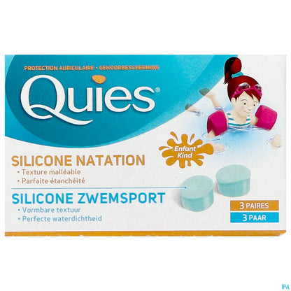 Protezione acustica in silicone per bambini, 3 paia