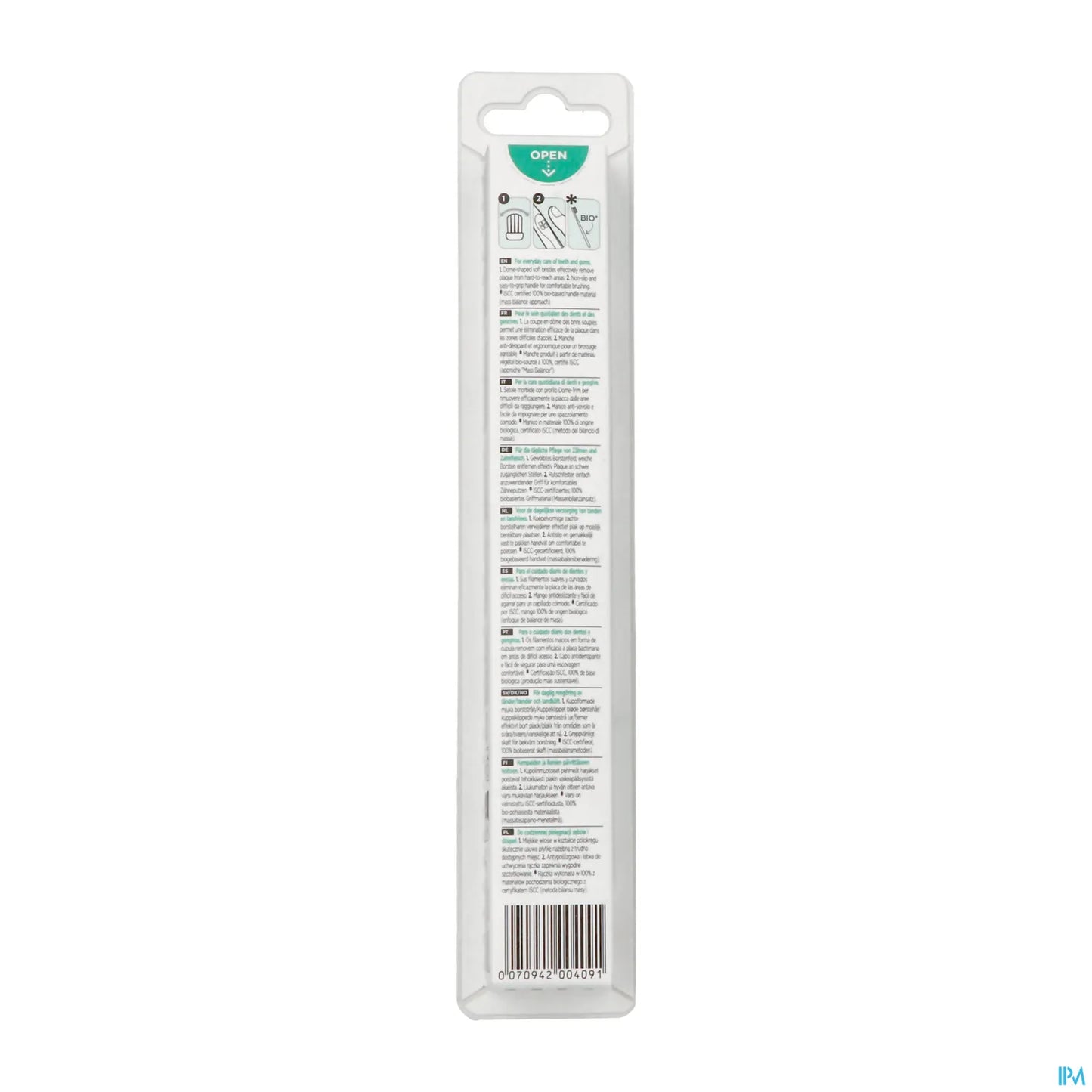Spazzolino da denti compatto Classic 409 Soft
