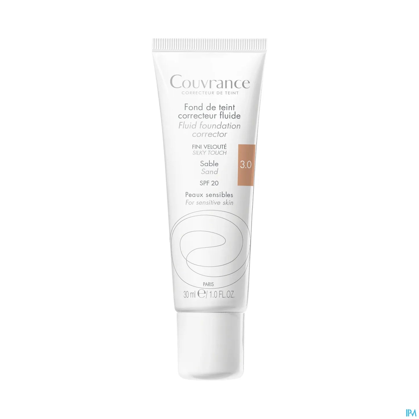 Couvrance Fond de Teint Correcteur Fluide Sable 30ml