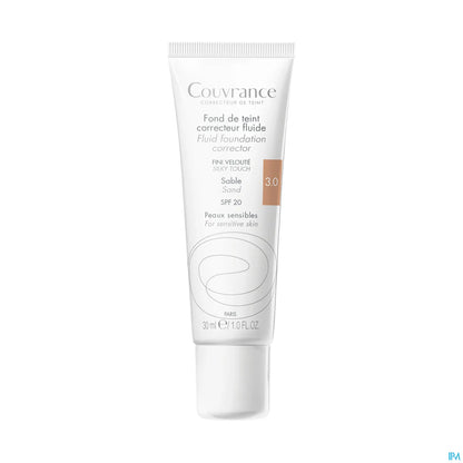 Couvrance Fond de Teint Correcteur Fluide Sable 30ml