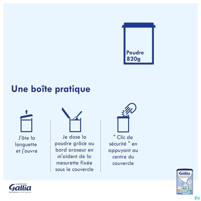 Galliagest 3 Lait de Croissance 800g