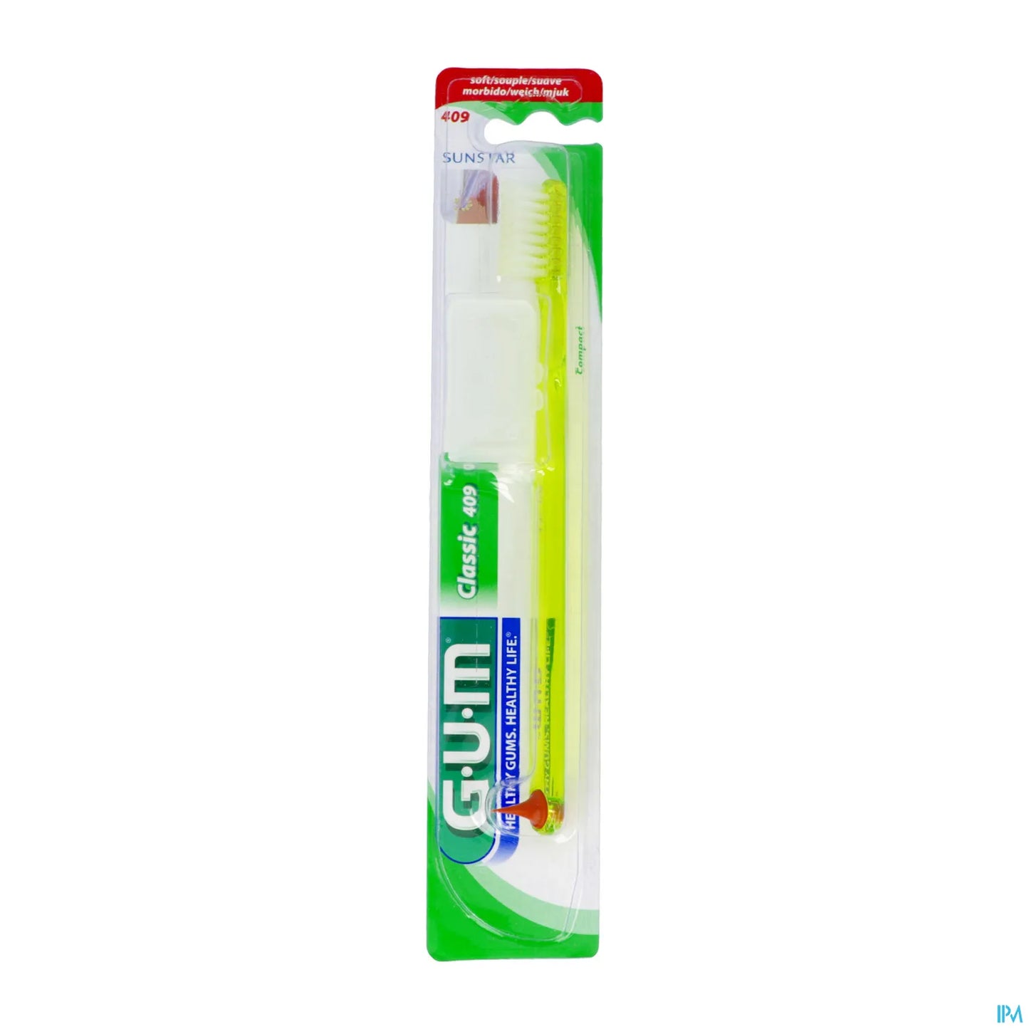 Spazzolino da denti compatto Classic 409 Soft