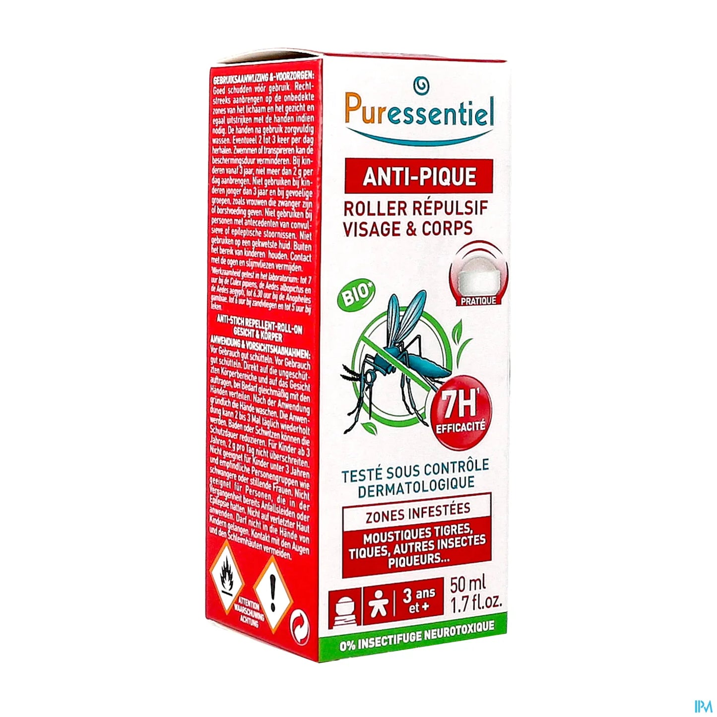 Anti-Bite Bio Roller Repellent for Face and Body 50ml