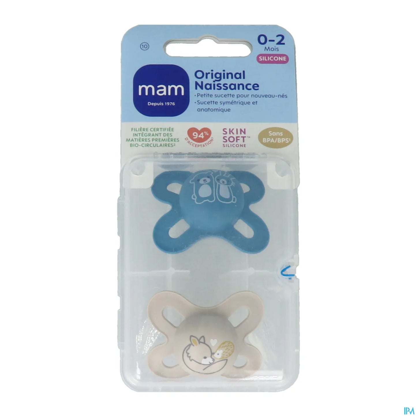 Sucettes Original Naissance 0-2m x2