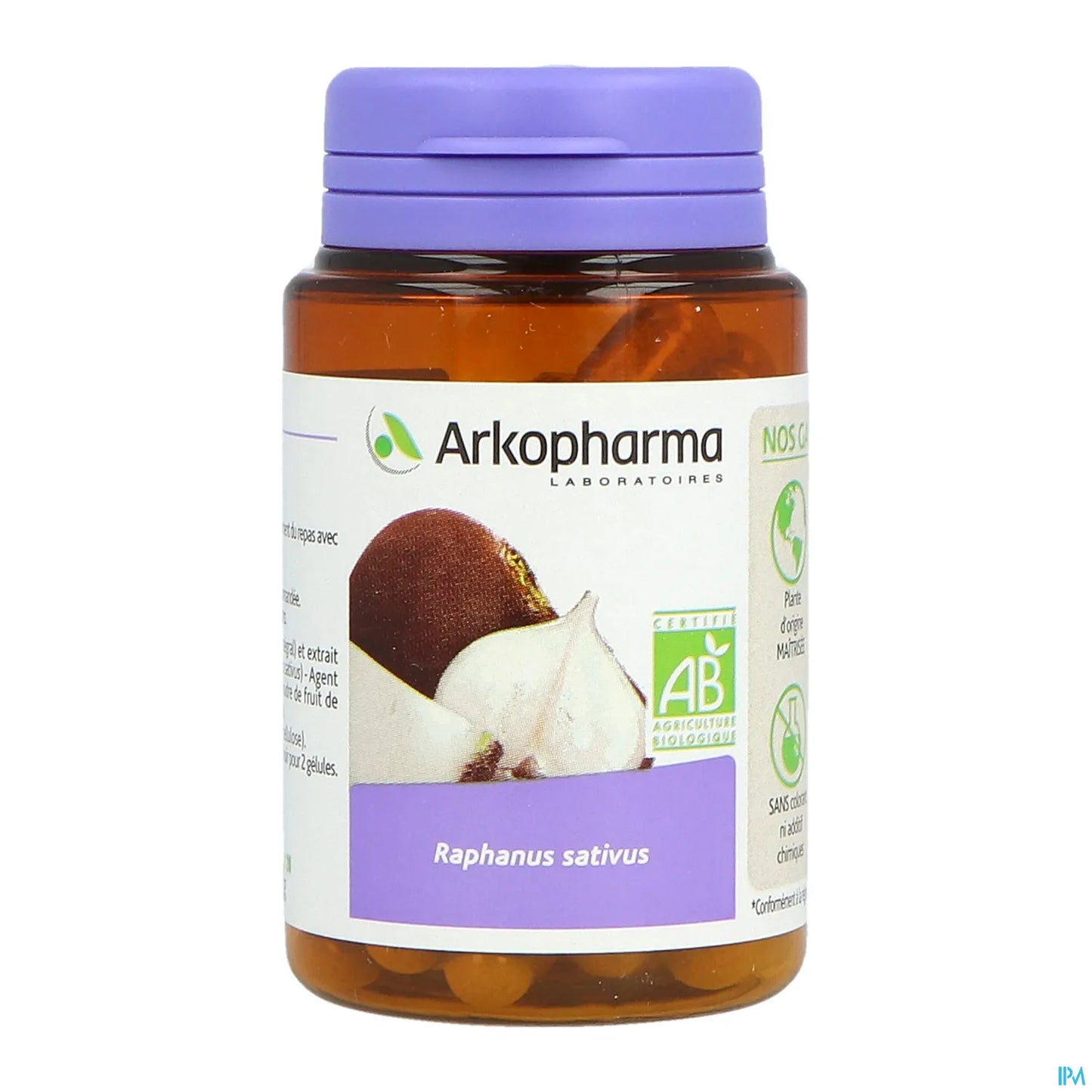Arkogélules Bio Ravanello Nero - Scatola da 40 Capsule