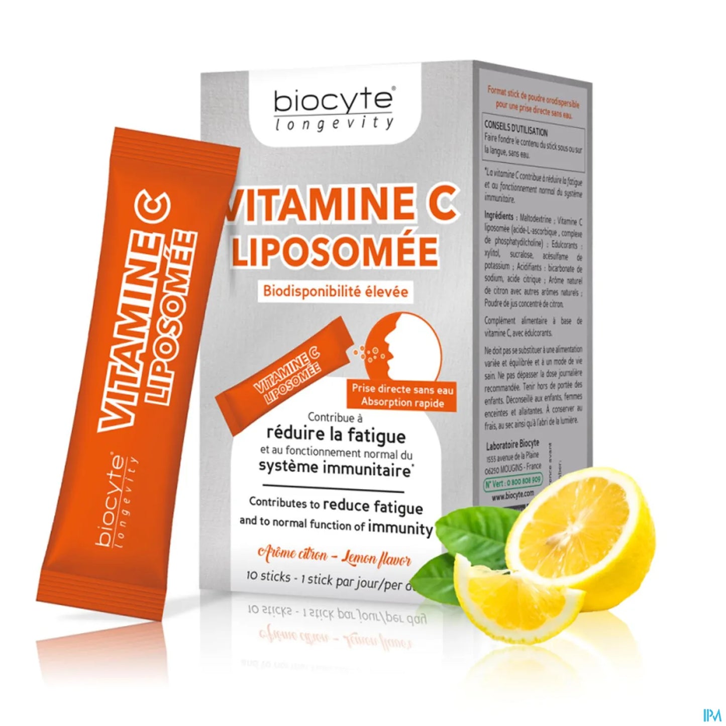 Polvere di vitamina C liposomiale 10 bustine