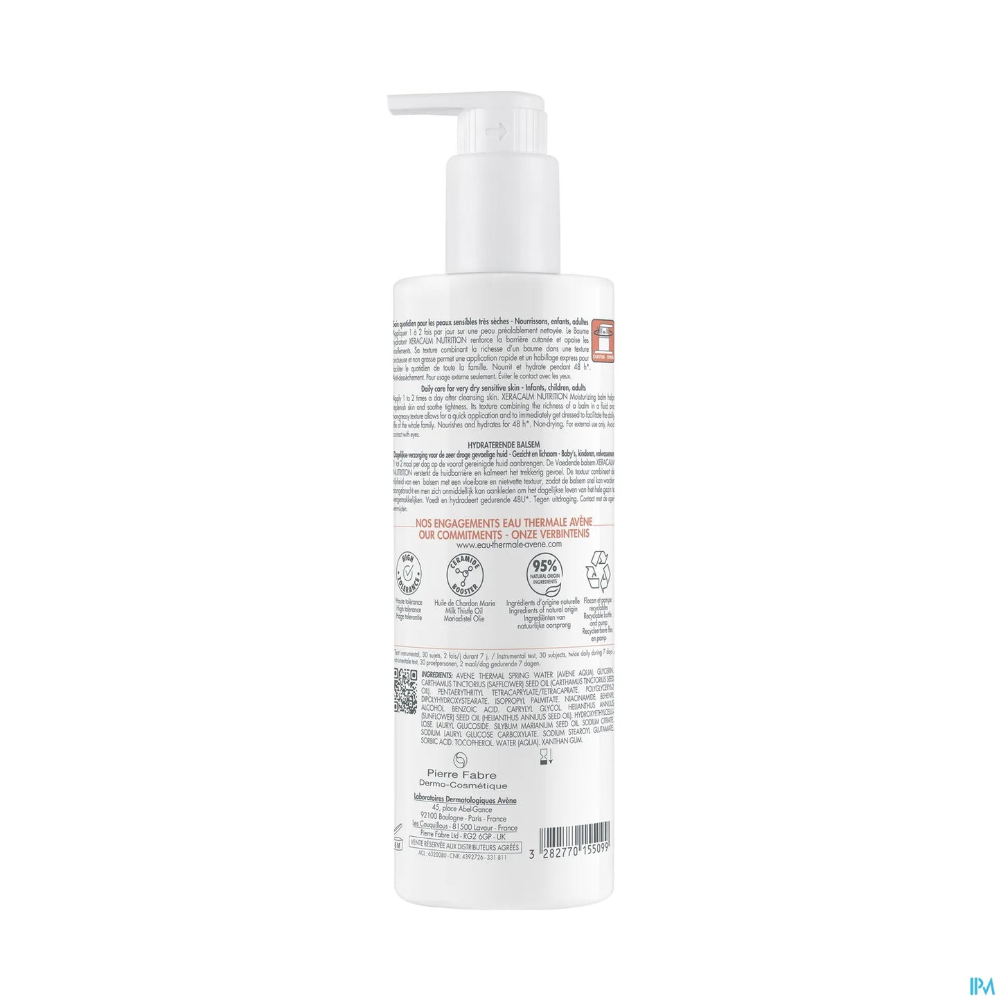 Balsamo nutriente idratante XeraCalm 400 ml