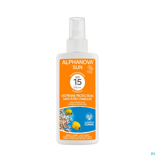Spray solare fattore di protezione 15 125 g