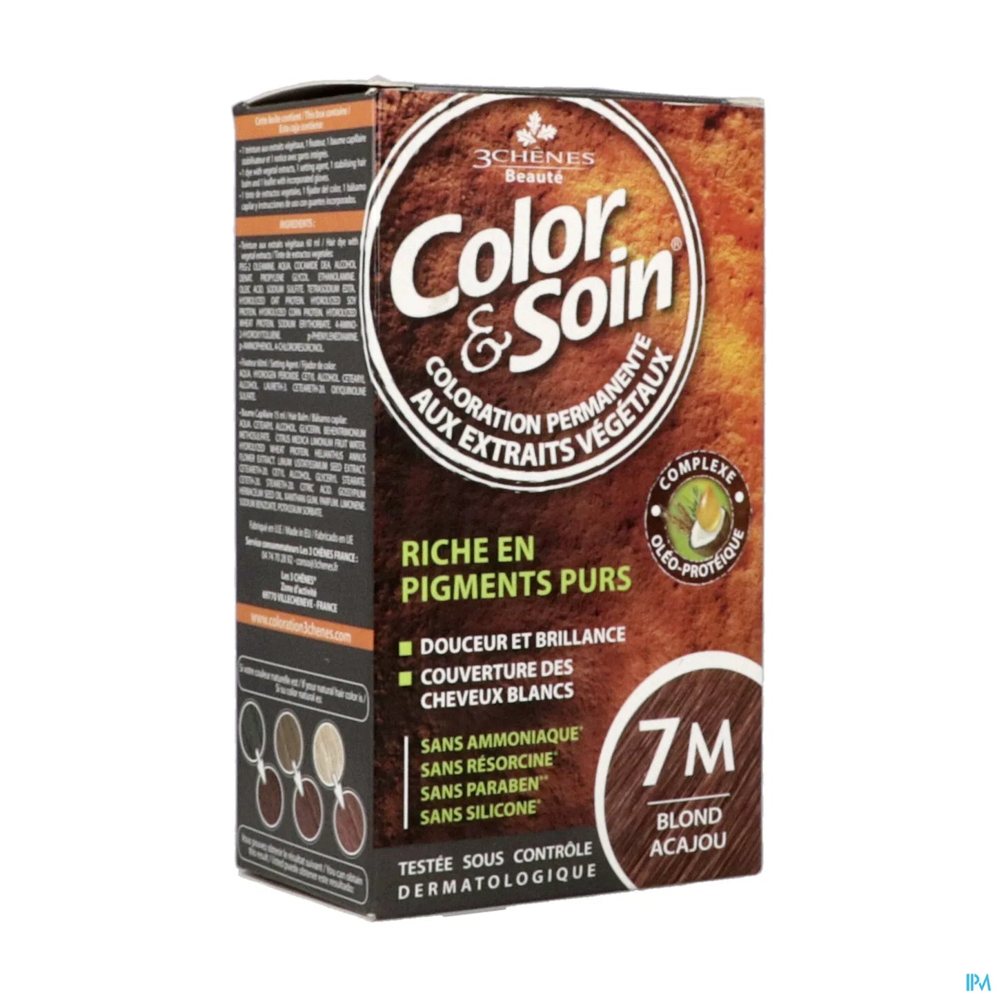 Coloration Blond Acajou 7 M