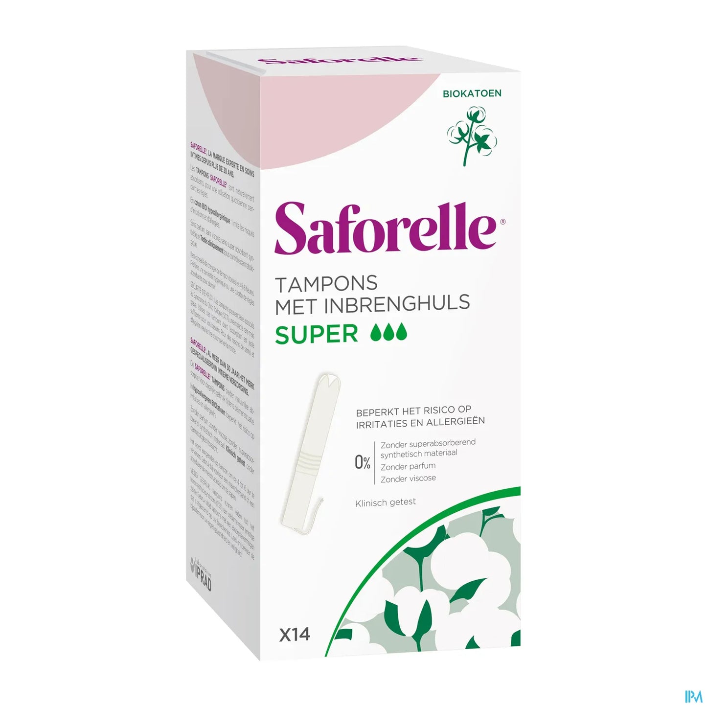 Coton Protect 14 Tampons Super Avec Applicateur
