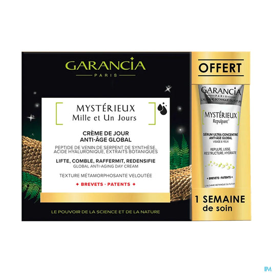 Mystérieux Mille et Un Jours Crème de Jour Anti-Âge Global 30ml avec Miniature 5ml