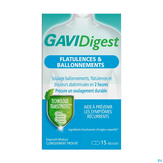 GAVIDigest Flatulenza e Gonfiore 15 Capsule