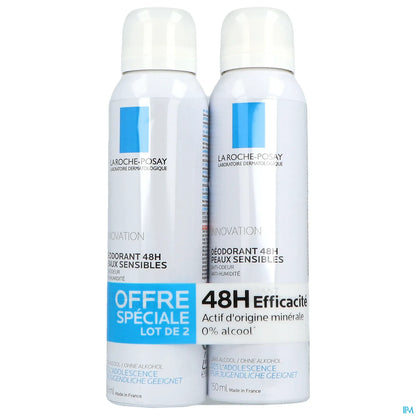 Déodorant Physiologique 48h 2x150ml