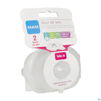 Paracapezzoli in silicone taglia M diametro 20 mm x2