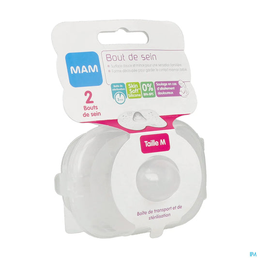 Paracapezzoli in silicone taglia M diametro 20 mm x2