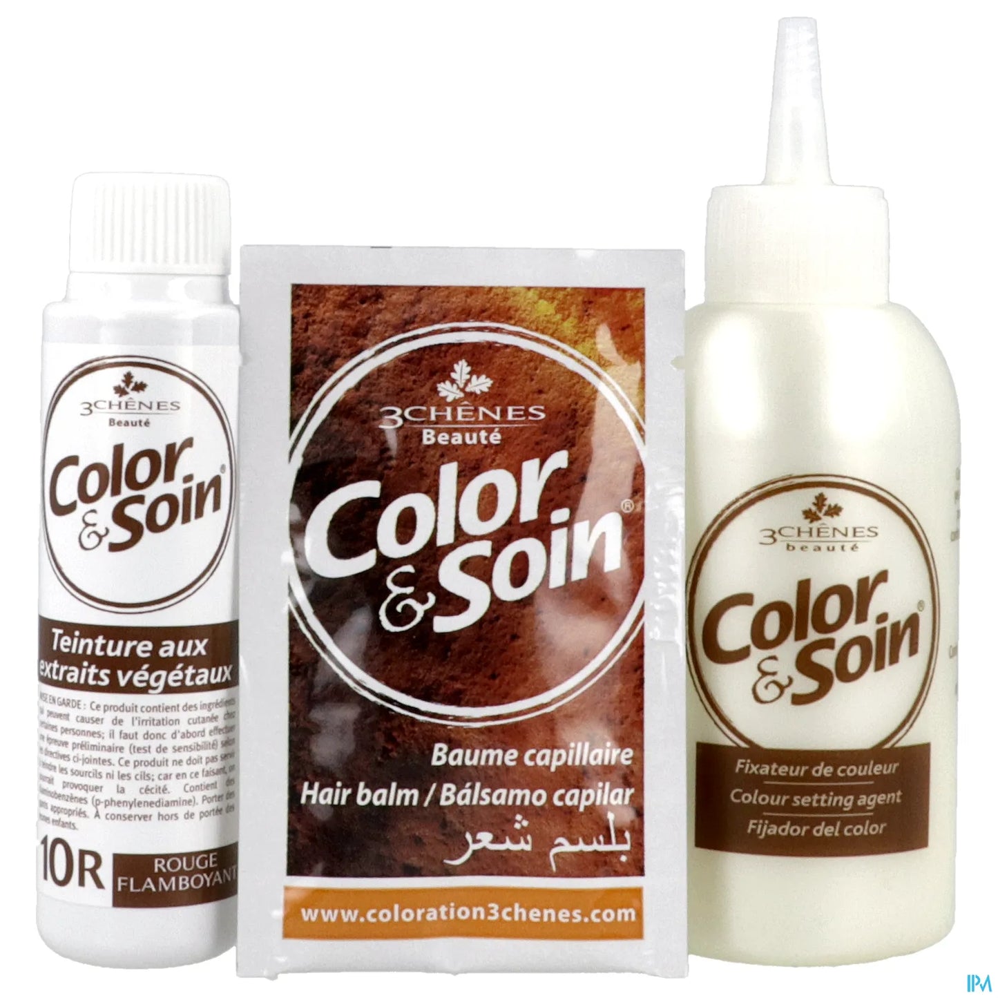 3 Chênes Color &amp; Soin Flamboyant Red 10R