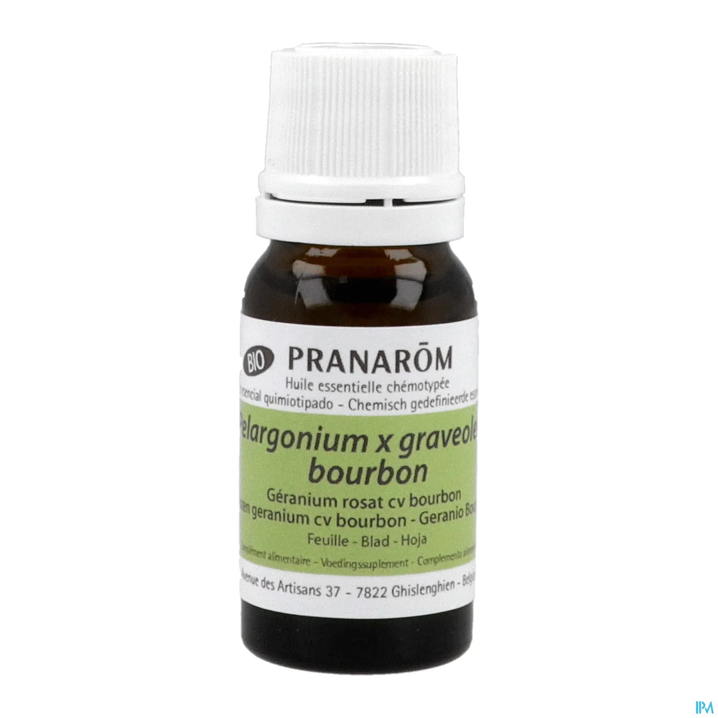 Geranium Rosat Essential Oil Cv Bourbon Bio 10ml