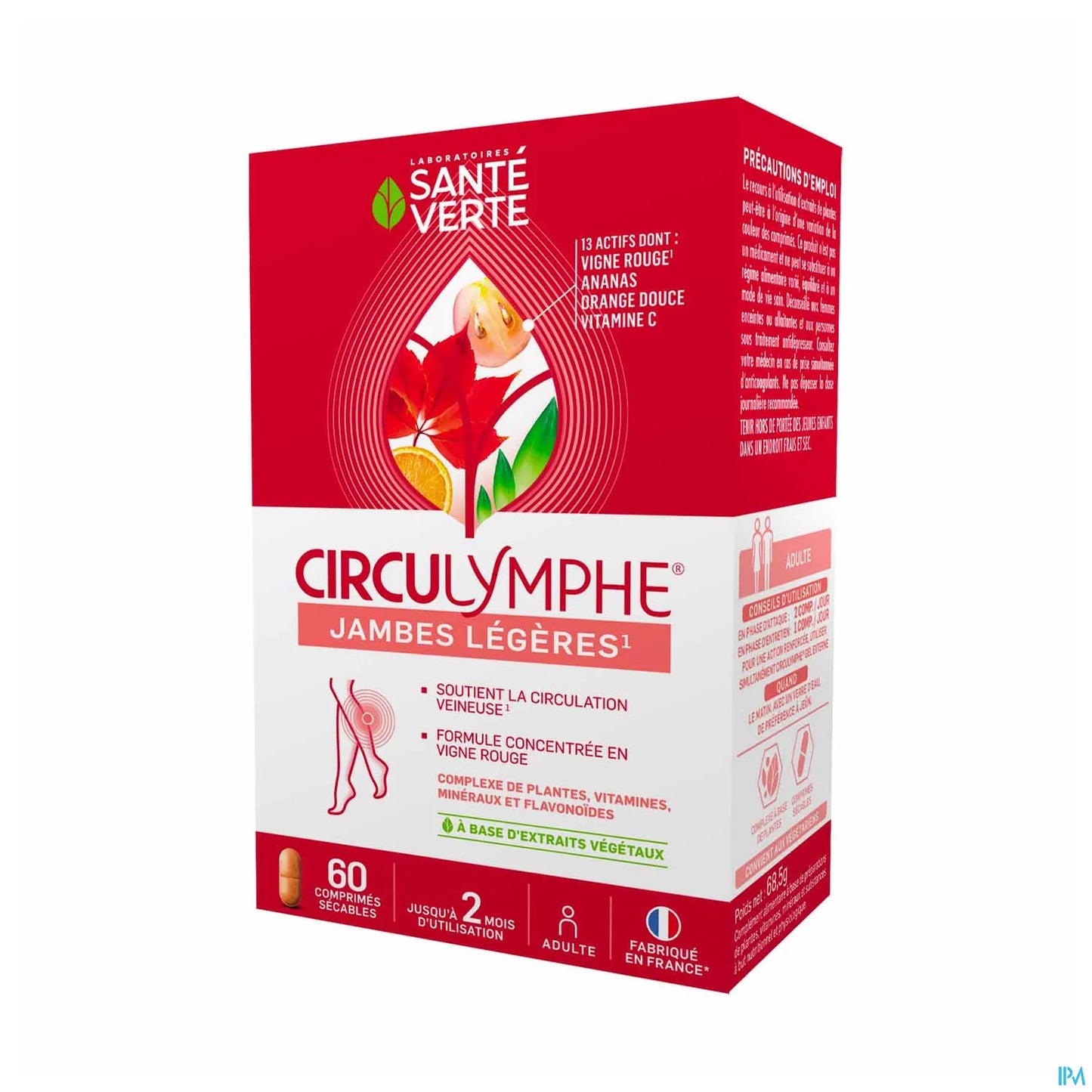Circulymphe 60 compresse