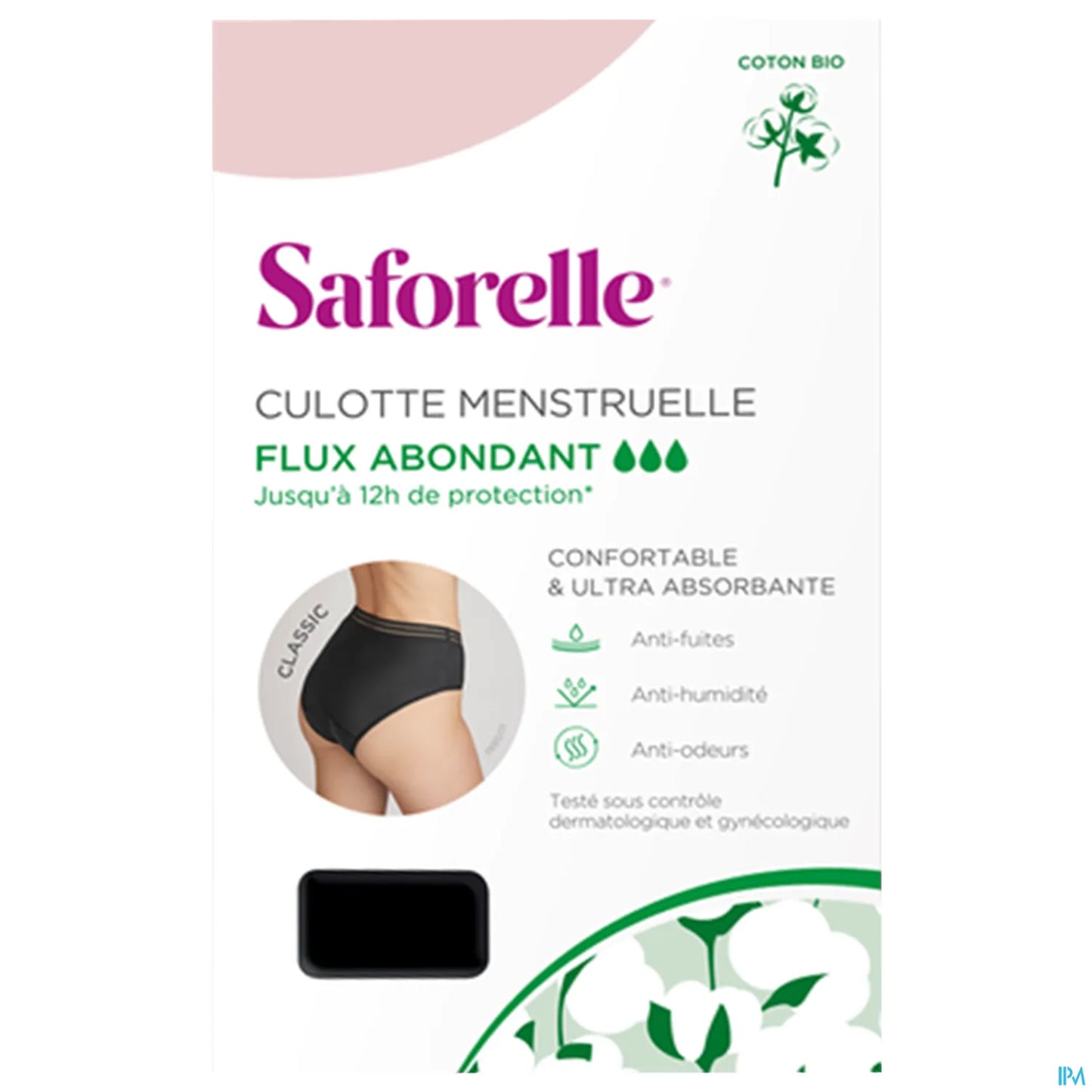 Culotte Menstruelle Flux Abondant Taille 34-36
