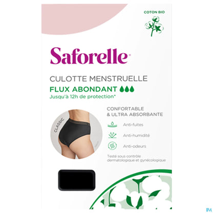 Culotte Menstruelle Flux Abondant Taille 34-36