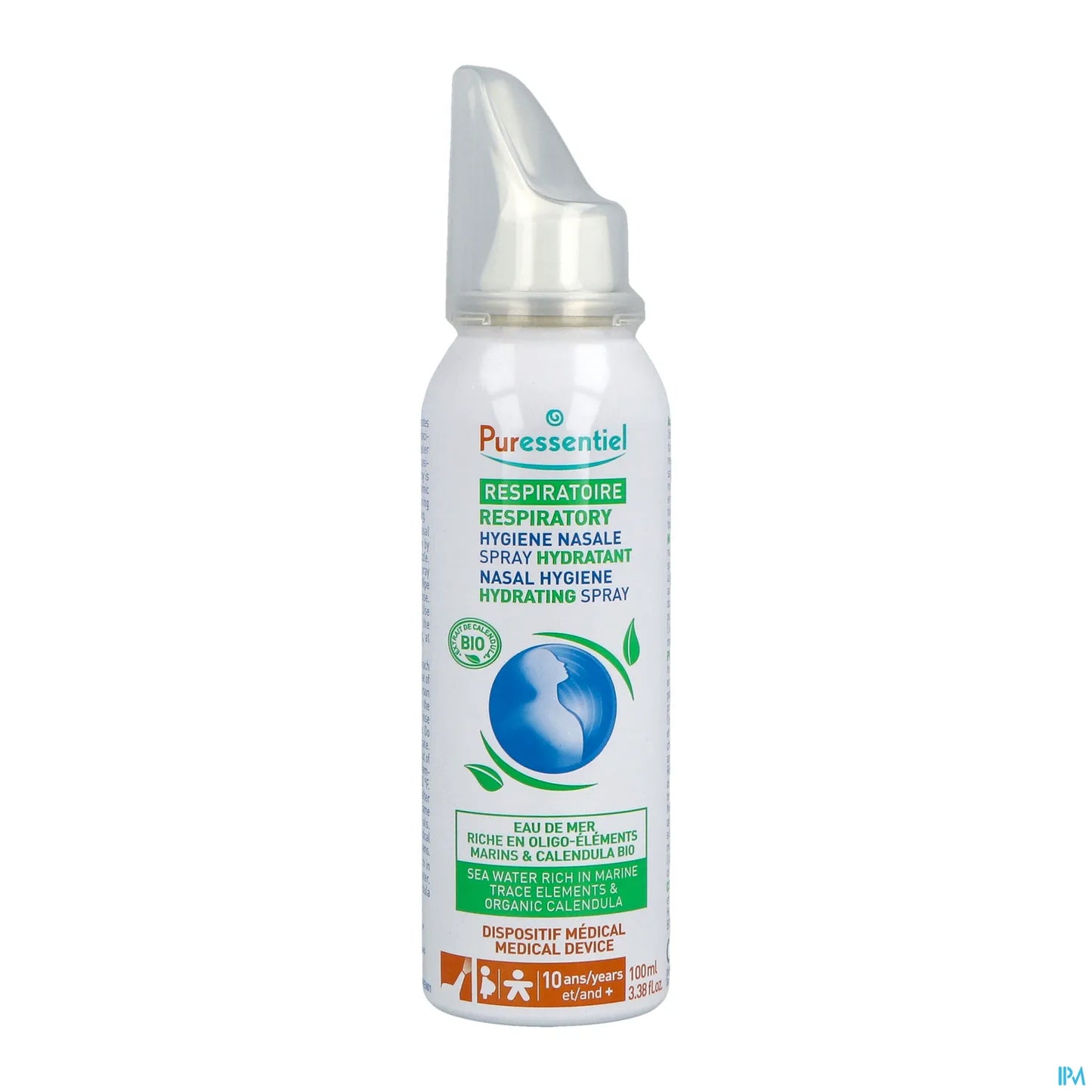 Spray idratante per l'igiene nasale delle vie respiratorie 100 ml