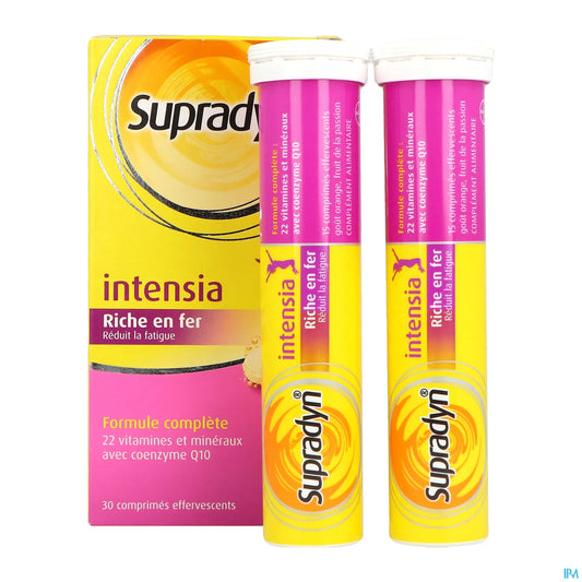Supradyn Intensia Comprimés Effervescents B/30
