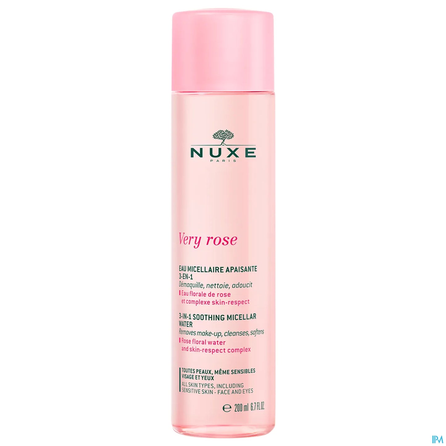 Very Rose Eau Micellaire Apaisante 3en1 200 ml
