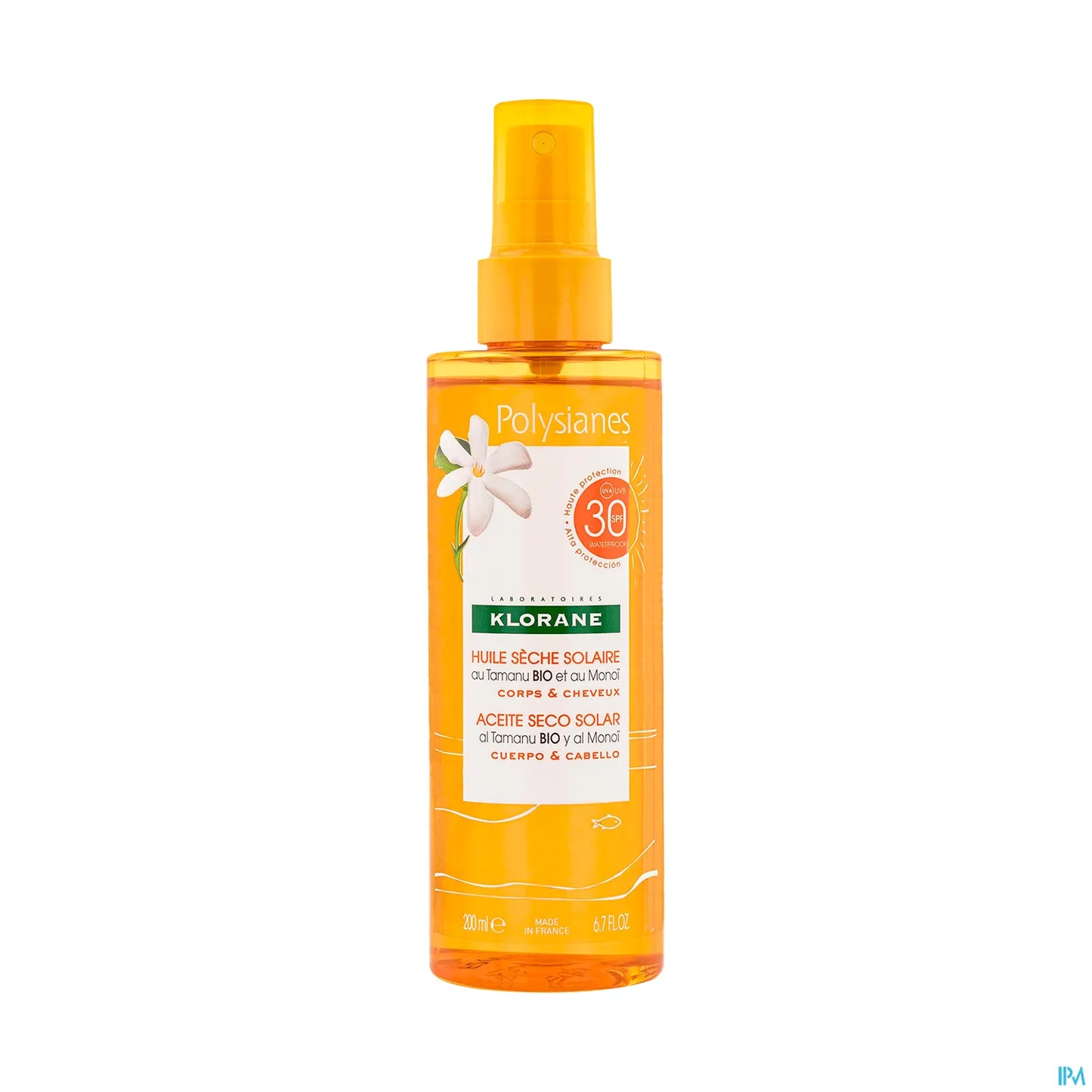 Polysianes Olio solare secco SPF30 200ml