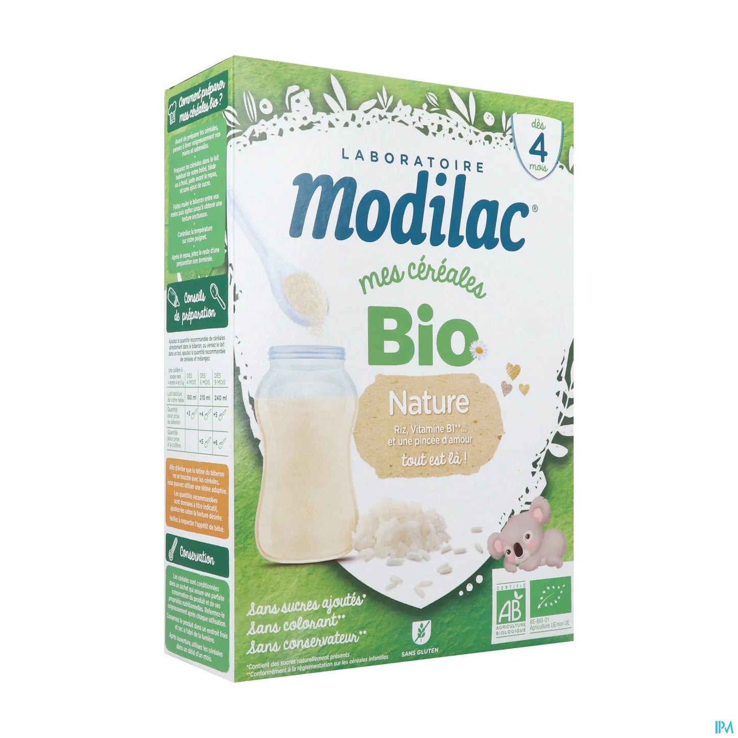 Mes Céréales Bio Nature Dès 4 Mois 250g