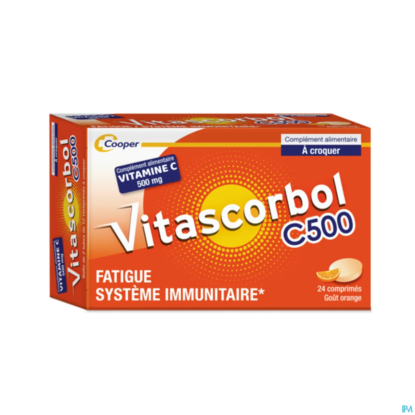 Vitamine C 500 mg Comprimés à Croquer 24 unités