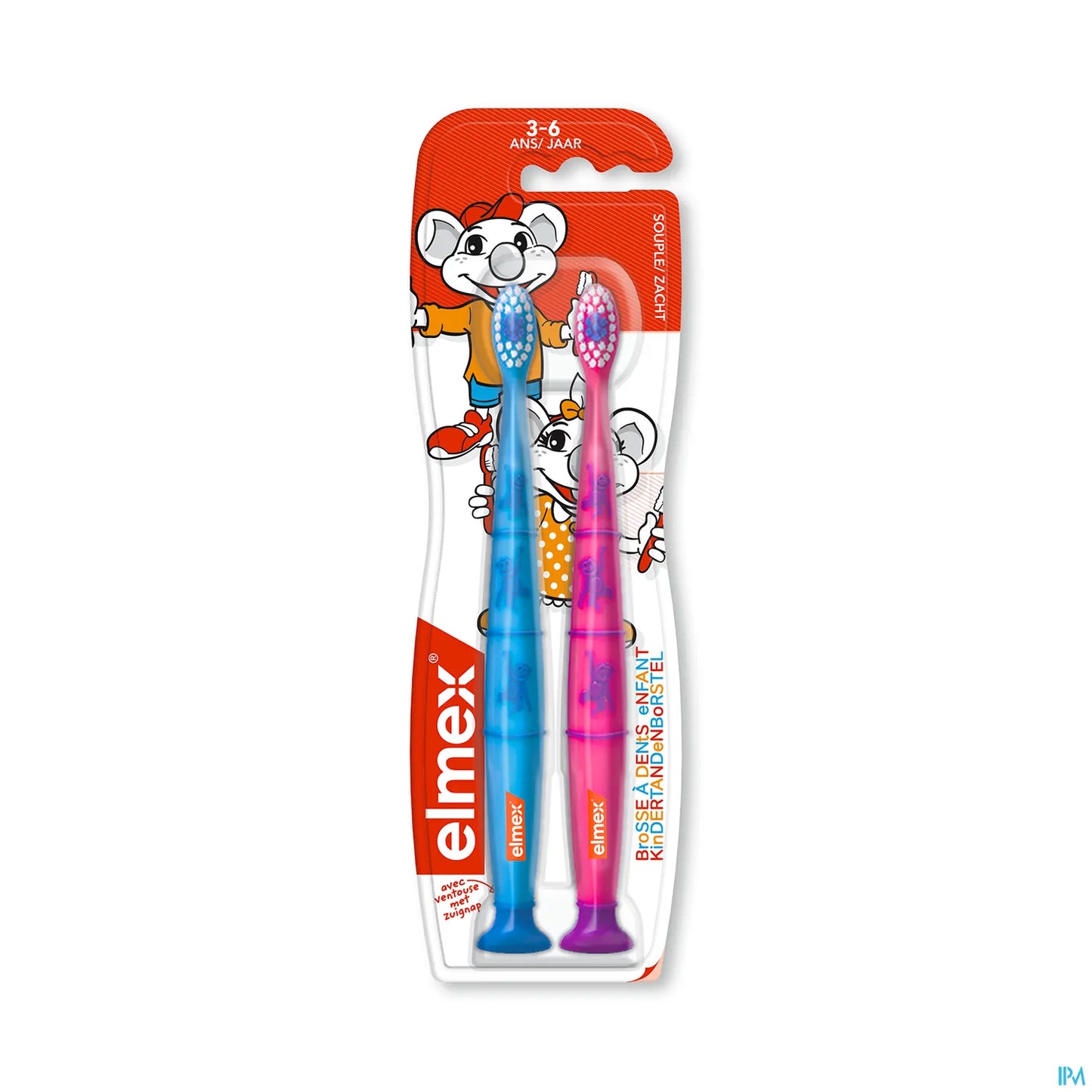 Brosse à Dents Enfant 3-6 Ans Duo Pack