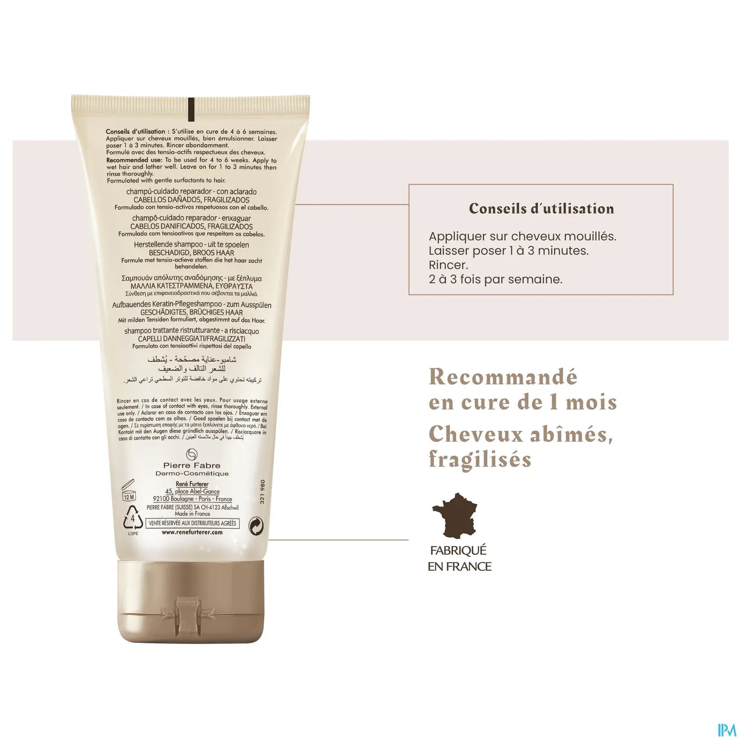 Shampoo riparatore alla cheratina Absolue 200 ml