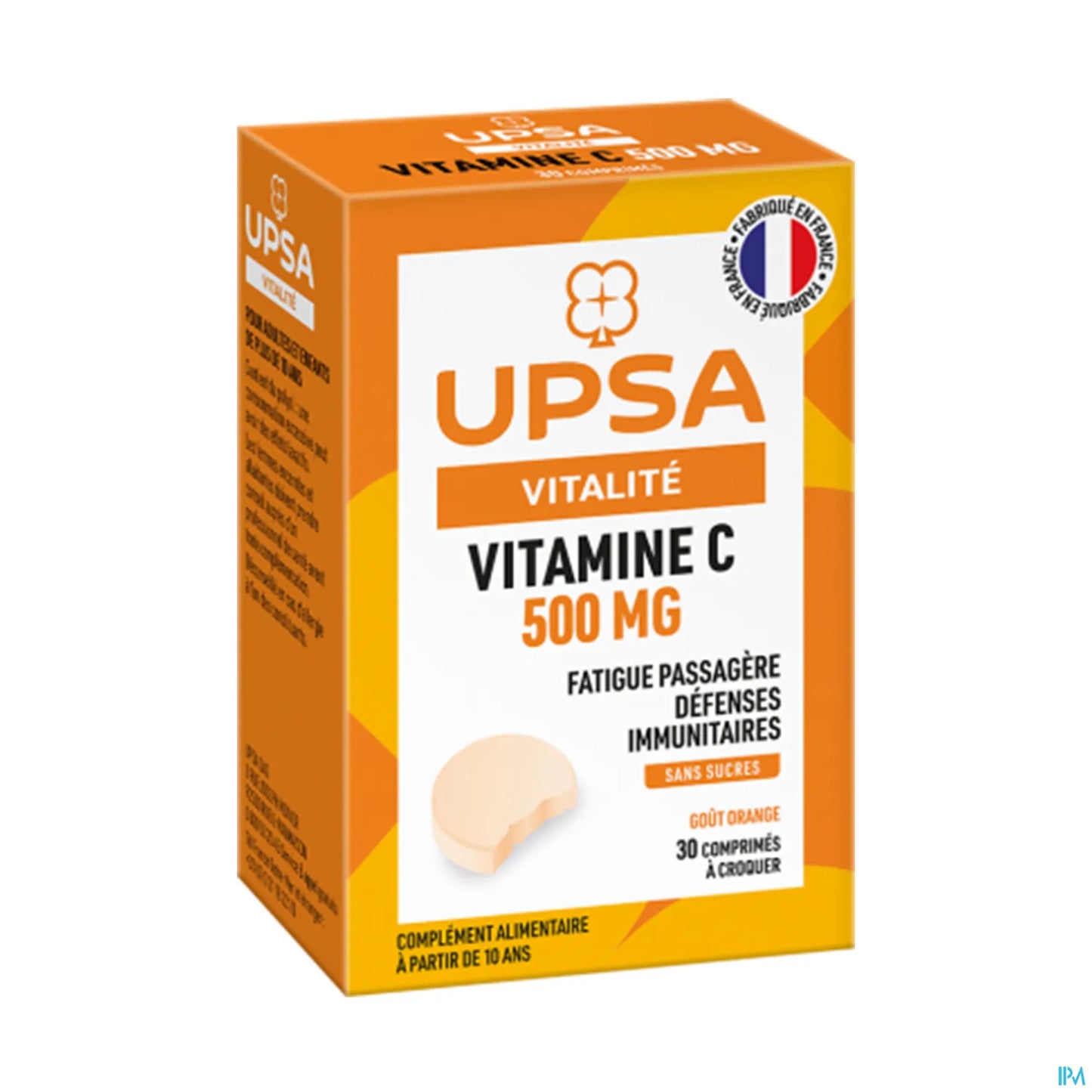 Vitality Vitamin C 500mg Chewable Tablets 30 Units